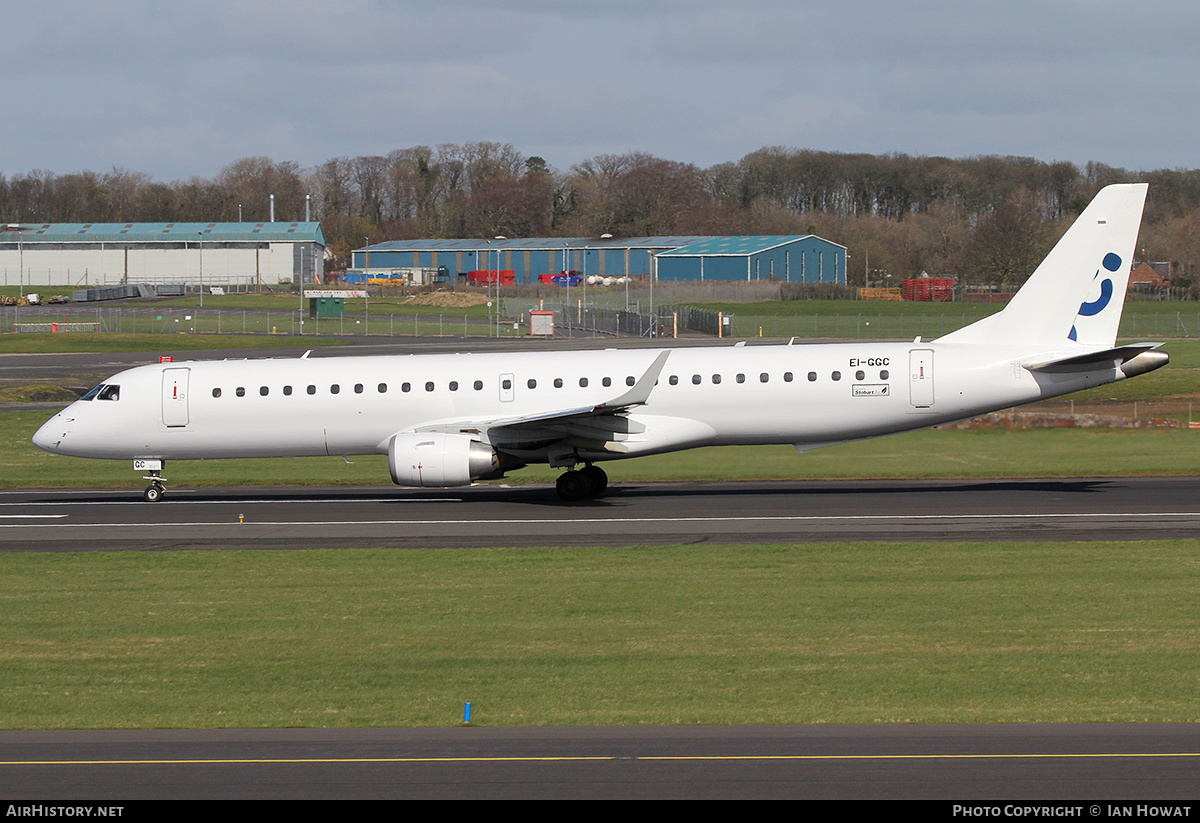 Aircraft Photo of EI-GGC | Embraer 195LR (ERJ-190-200LR) | Stobart Air | AirHistory.net #133858