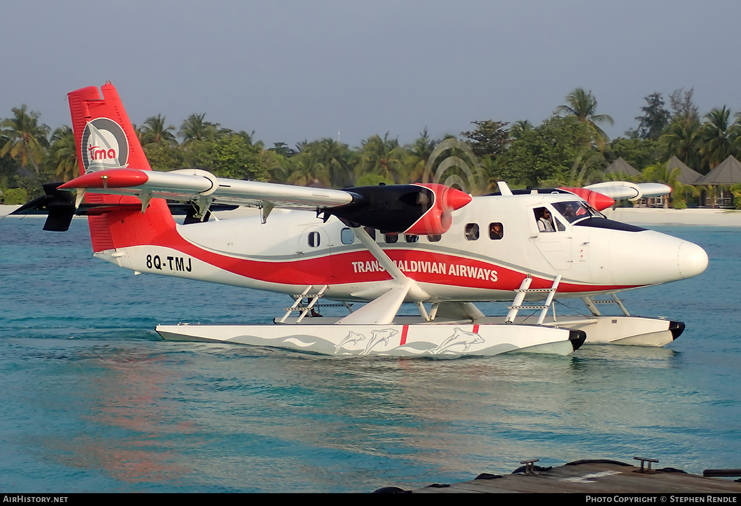 Aircraft Photo of 8Q-TMJ | De Havilland Canada DHC-6-300 Twin Otter | Trans Maldivian Airways - TMA | AirHistory.net #133865