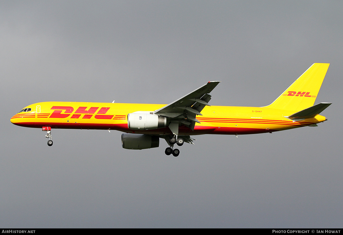 Aircraft Photo of G-DHKF | Boeing 757-236(PCF) | DHL International | AirHistory.net #133866