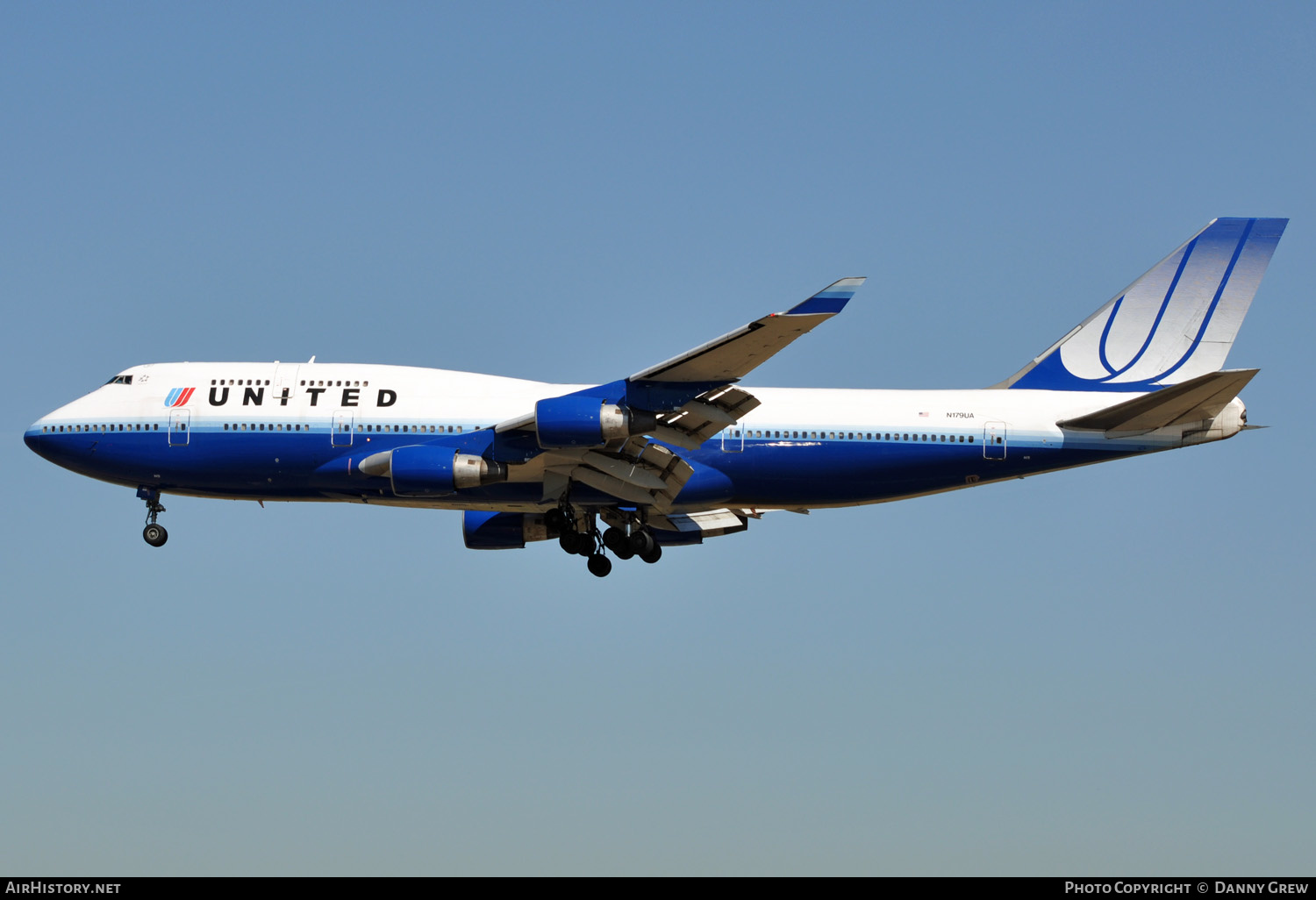 Aircraft Photo of N179UA | Boeing 747-422 | United Airlines | AirHistory.net #133877