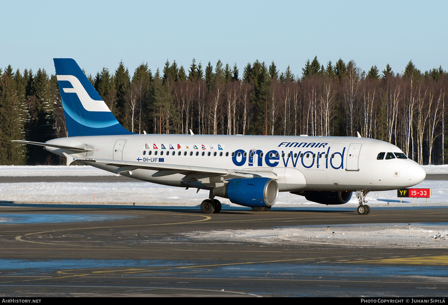 Aircraft Photo of OH-LVF | Airbus A319-112 | Finnair | AirHistory.net #133885