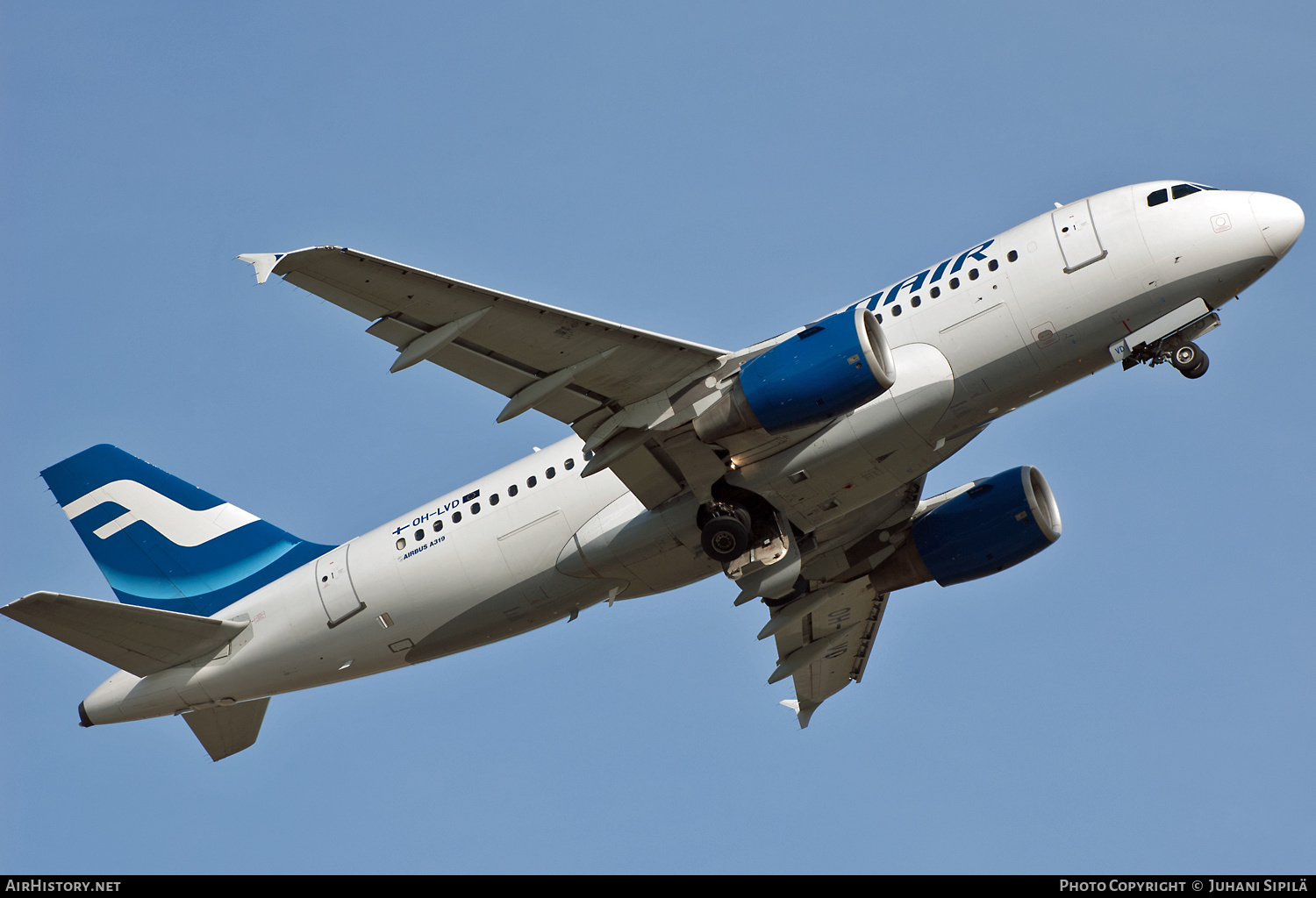 Aircraft Photo of OH-LVD | Airbus A319-112 | Finnair | AirHistory.net #133886