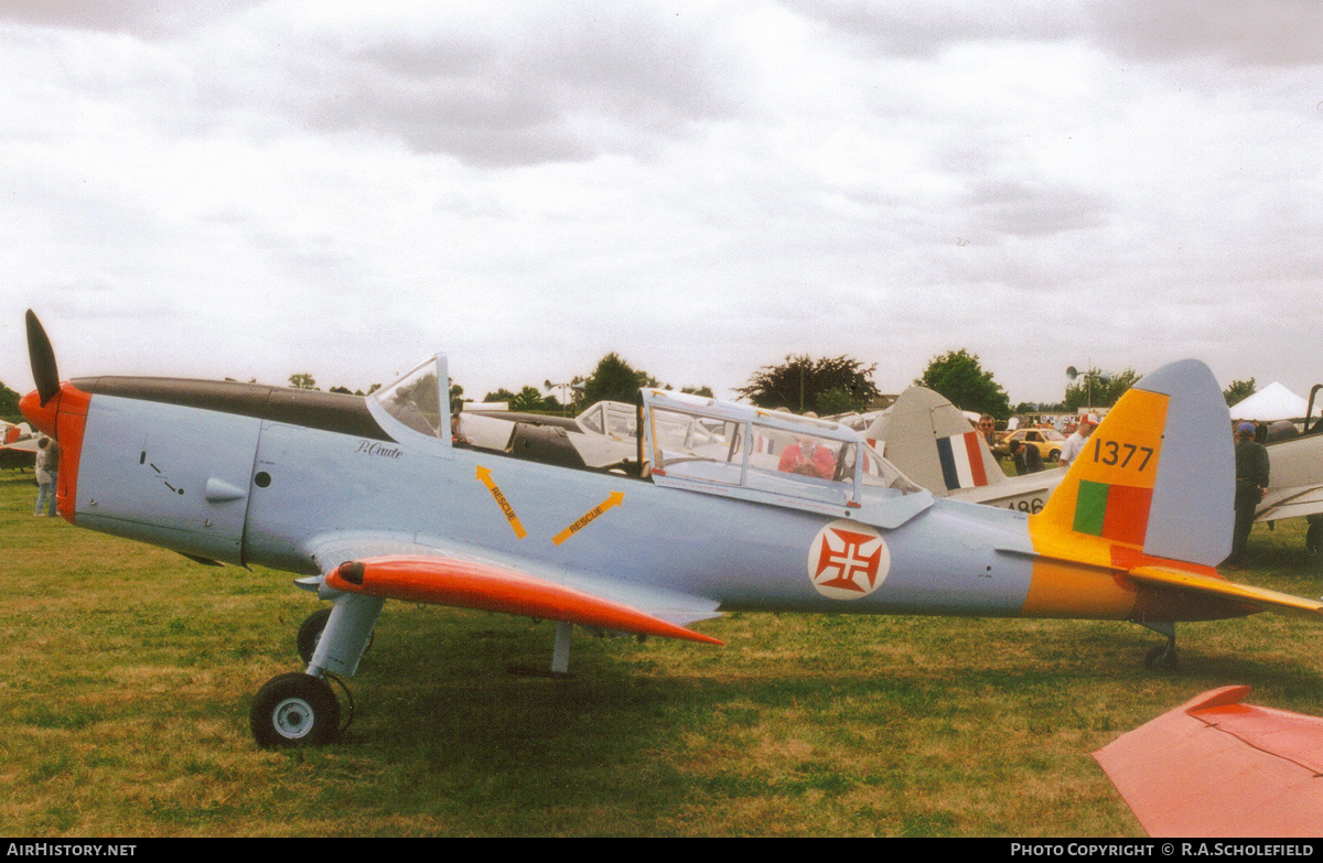 Aircraft Photo of G-BARS / 1377 | De Havilland DHC-1 Chipmunk Mk22 | Portugal - Air Force | AirHistory.net #133889