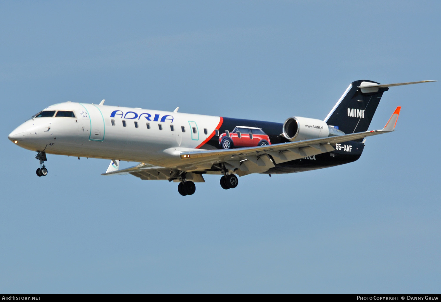 Aircraft Photo of S5-AAF | Bombardier CRJ-200LR (CL-600-2B19) | Adria Airways | AirHistory.net #133896