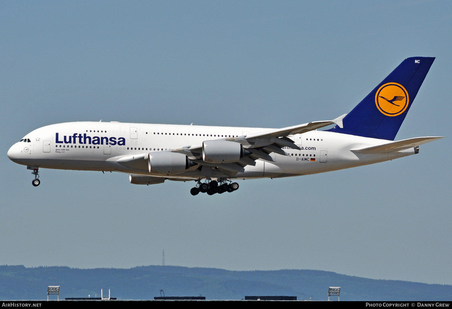 Aircraft Photo of D-AIMC | Airbus A380-841 | Lufthansa | AirHistory.net #133911