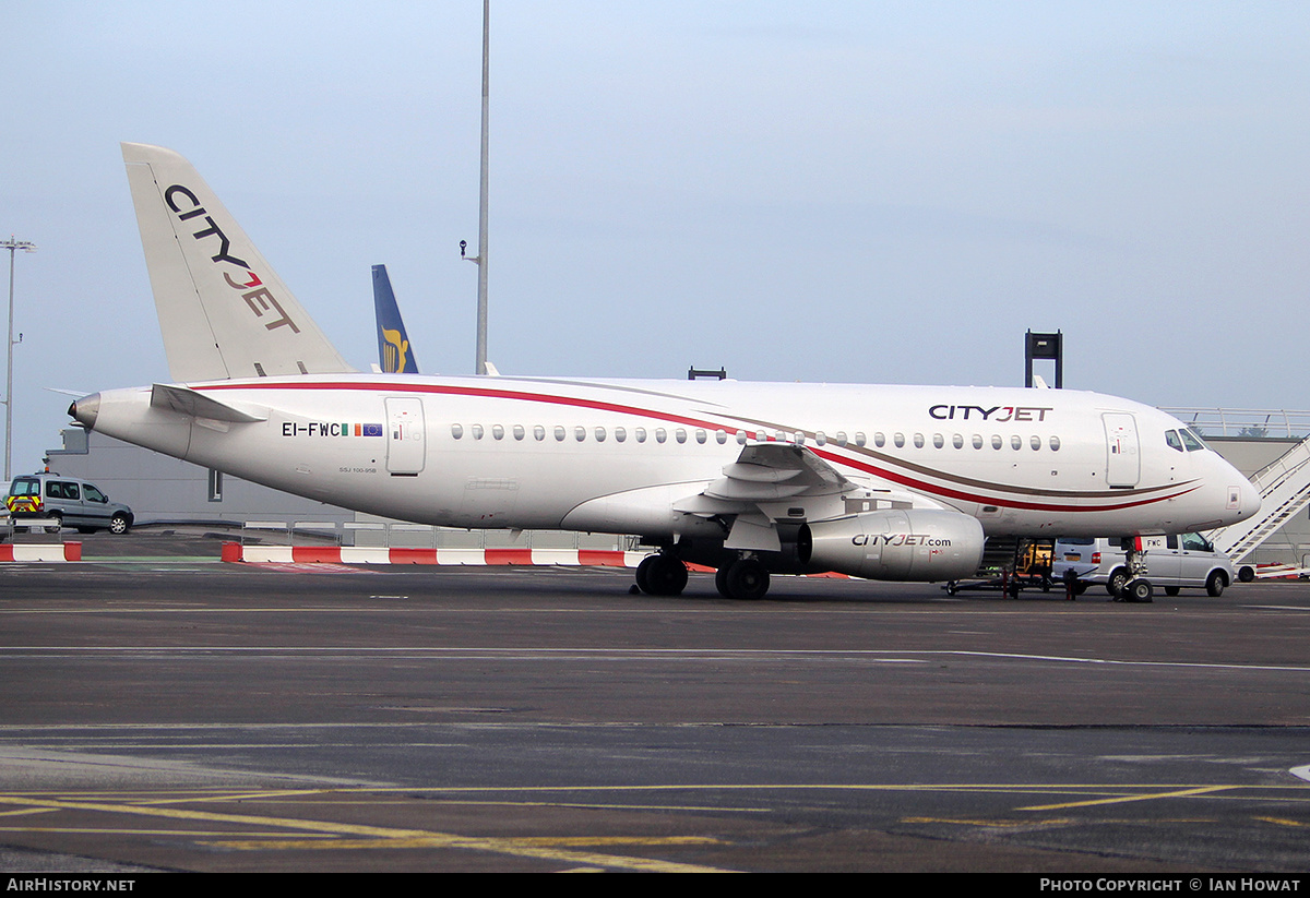 Aircraft Photo of EI-FWC | Sukhoi SSJ-100-95B Superjet 100 (RRJ-95B) | CityJet | AirHistory.net #133920