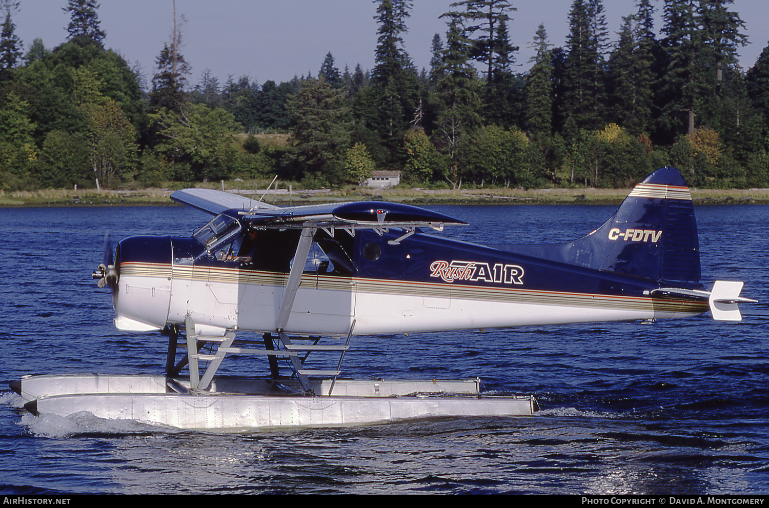 Aircraft Photo of C-FDTV | De Havilland Canada DHC-2 Beaver Mk.1 | Rush Air | AirHistory.net #133926