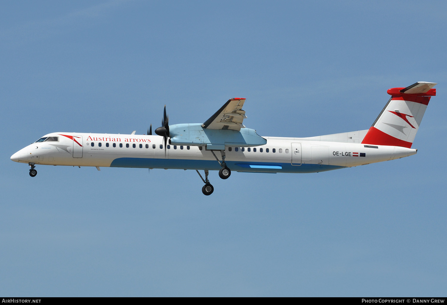 Aircraft Photo of OE-LGE | Bombardier DHC-8-402 Dash 8 | Austrian Arrows | AirHistory.net #133927