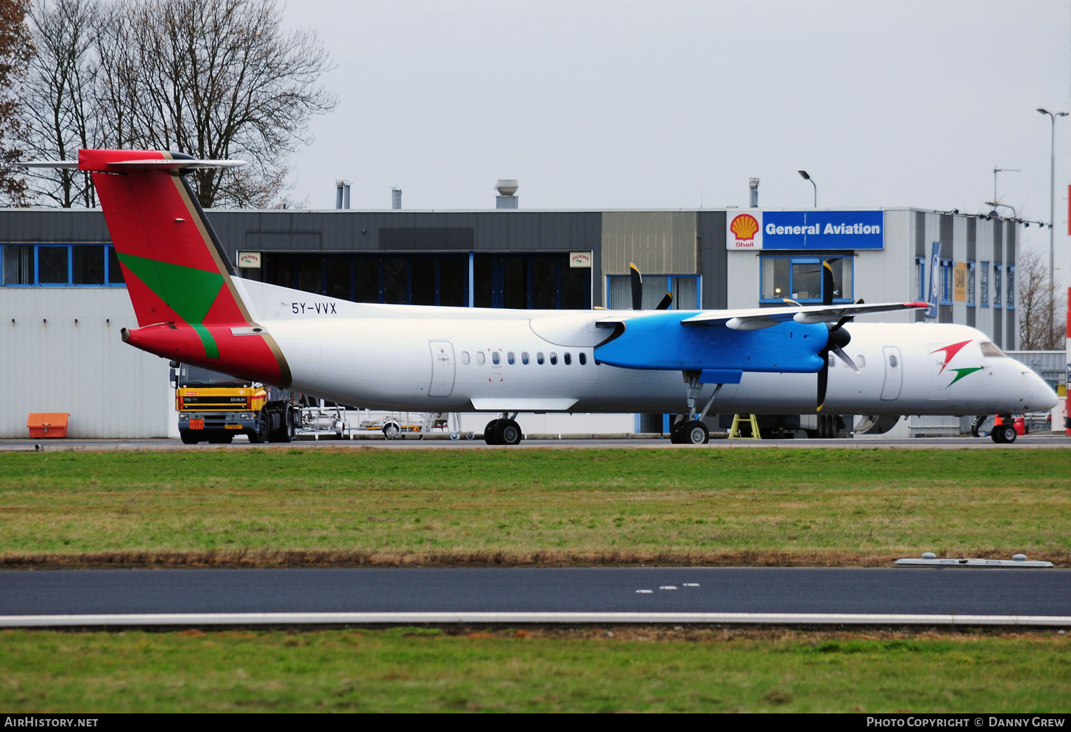Aircraft Photo of 5Y-VVX | Bombardier DHC-8-402 Dash 8 | Bluebird Aviation | AirHistory.net #133940