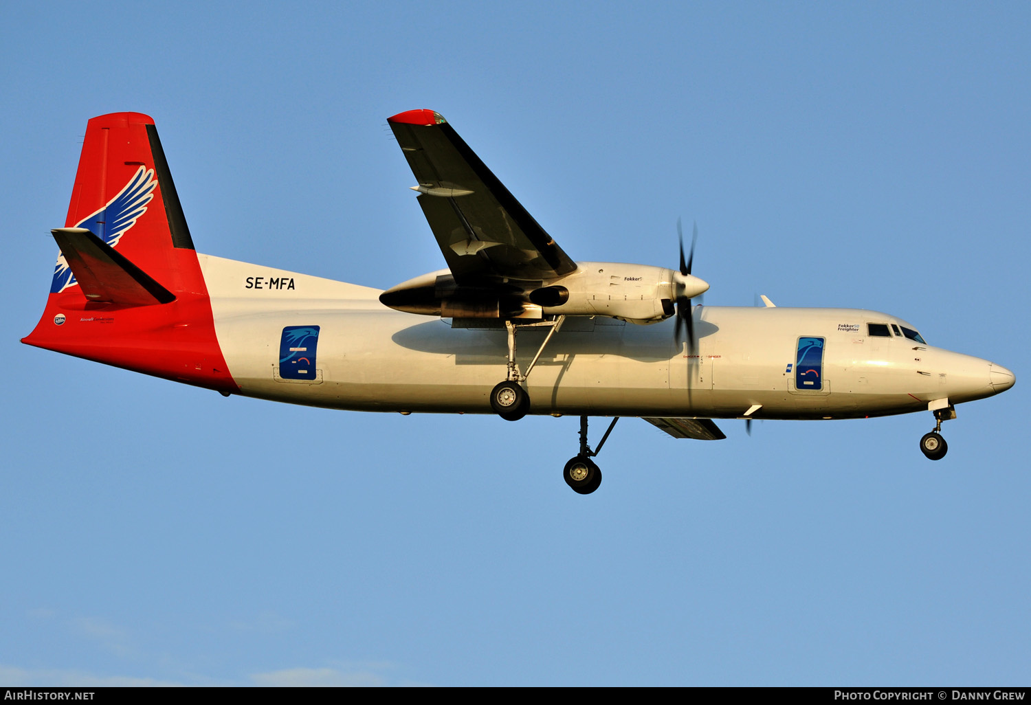 Aircraft Photo of SE-MFA | Fokker 50/F | AirHistory.net #133942
