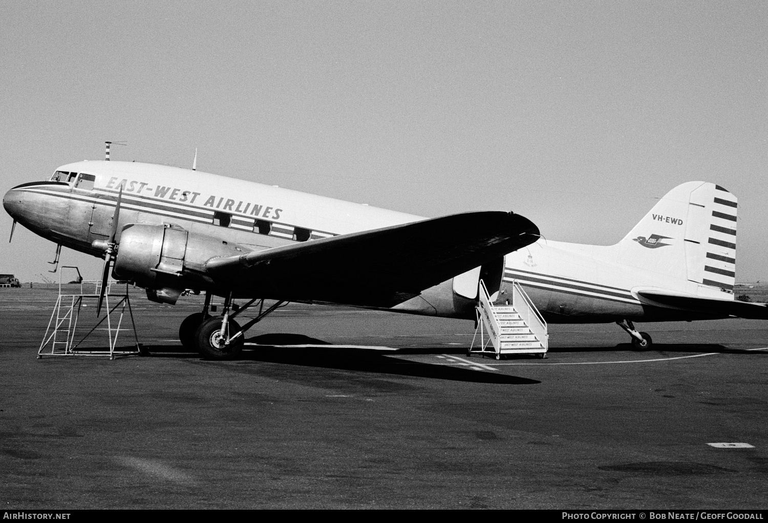 Aircraft Photo of VH-EWD | Douglas DC-3(C) | East-West Airlines | AirHistory.net #133947