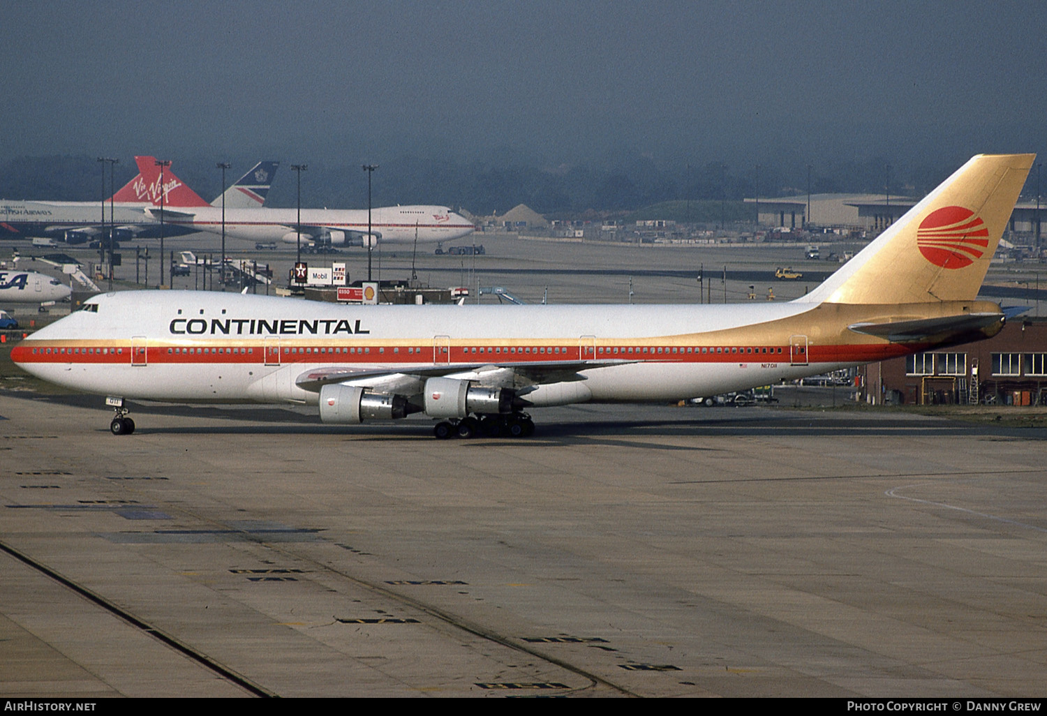 Aircraft Photo of N17011 | Boeing 747-143 | Continental Airlines | AirHistory.net #133950