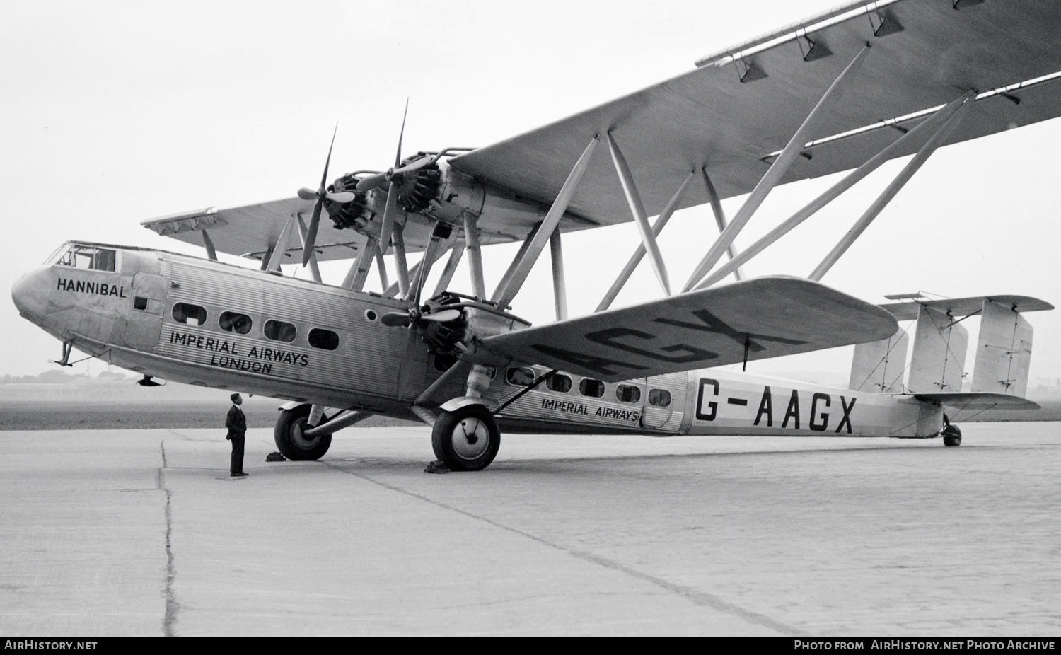 Aircraft Photo of G-AAGX | Handley Page HP.42 | Imperial Airways | AirHistory.net #133951