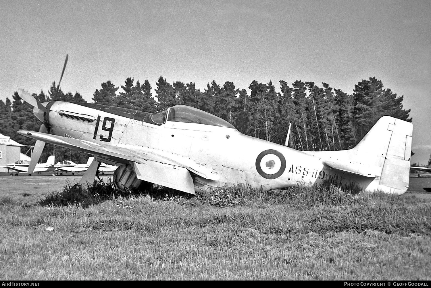 Aircraft Photo of A68-119 | Commonwealth CA-18 Mustang 21 (P-51D) | Australia - Air Force | AirHistory.net #133953