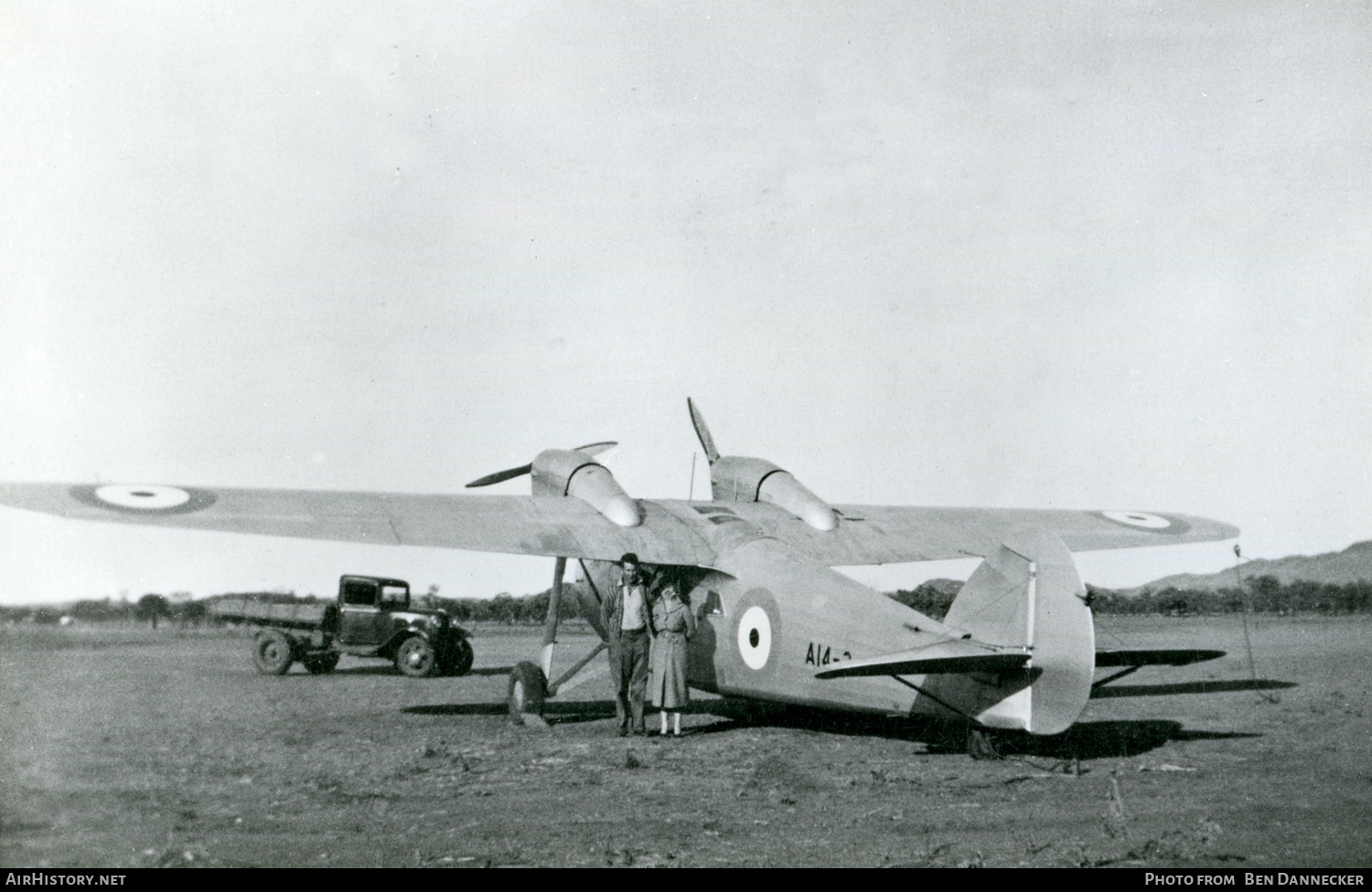 Aircraft Photo of A14-2 | Tugan LJW-7 Gannet | Australia - Air Force | AirHistory.net #133955