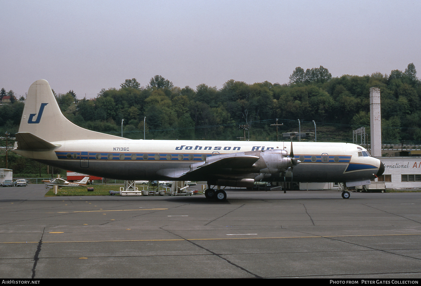 Aircraft Photo of N7136C | Lockheed L-188A Electra | Johnson Air | AirHistory.net #133957