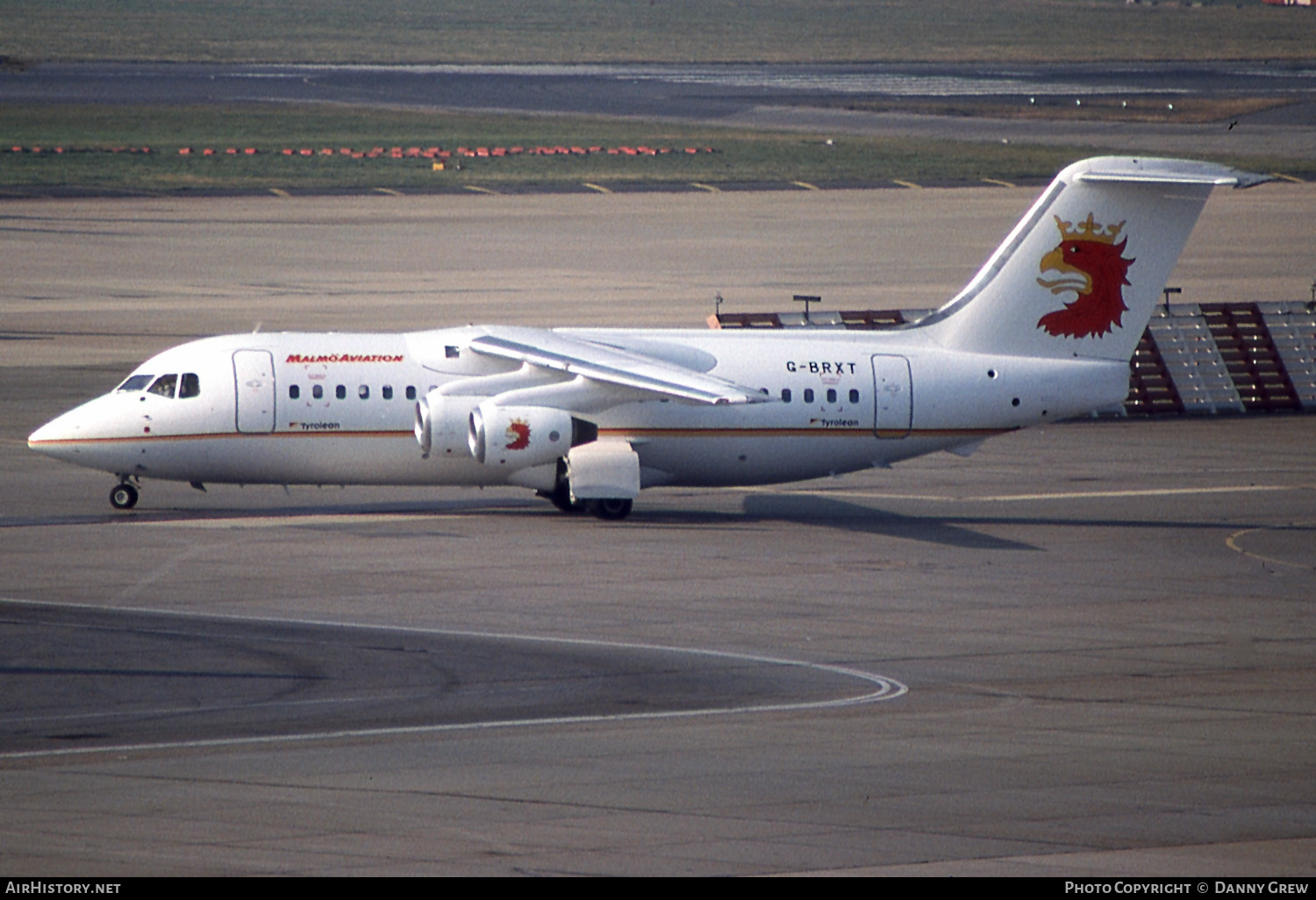 Aircraft Photo of G-BRXT | British Aerospace BAe-146-200A | Malmö Aviation | AirHistory.net #133958