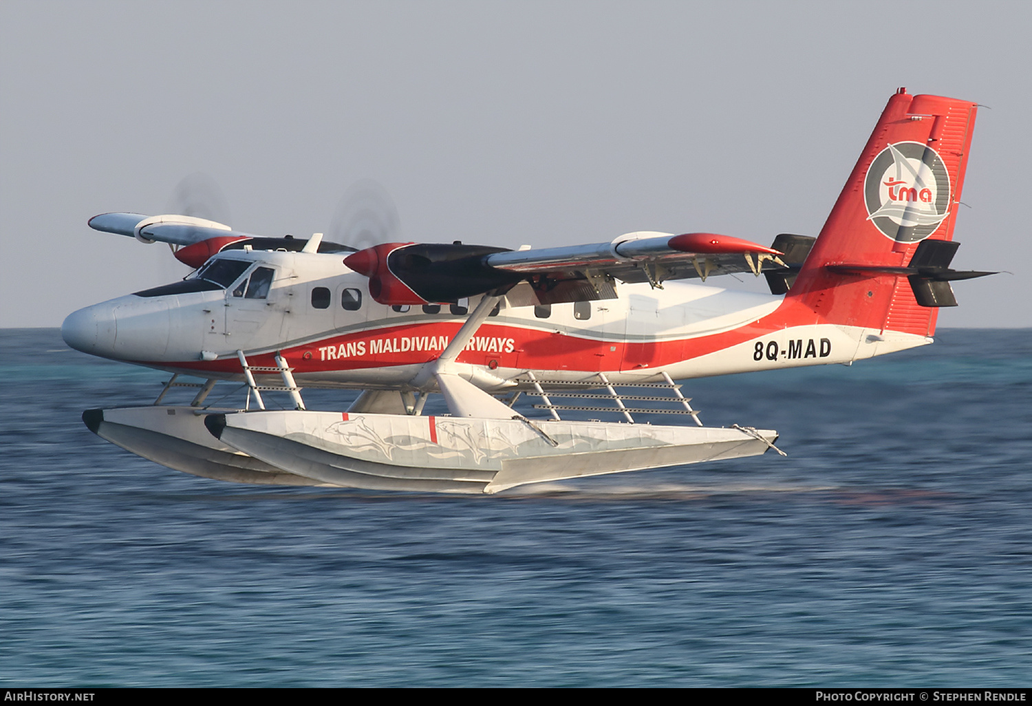 Aircraft Photo of 8Q-MAD | De Havilland Canada DHC-6-300 Twin Otter | Trans Maldivian Airways - TMA | AirHistory.net #133976