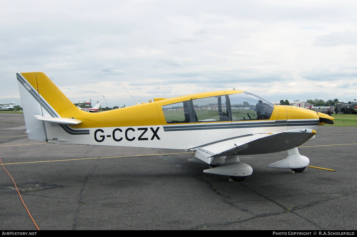 Aircraft Photo of G-CCZX | Robin DR-400-180 Regent | AirHistory.net #133983