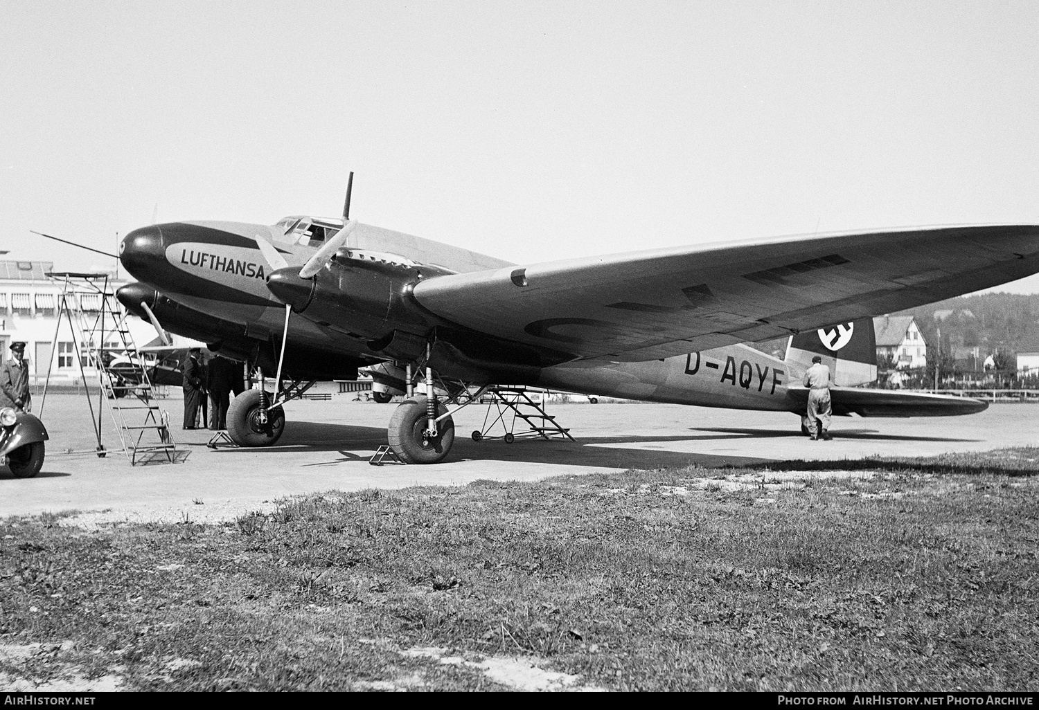 Aircraft Photo of D-AQYF | Heinkel He 111C-0 | Deutsche Luft Hansa | AirHistory.net #133987