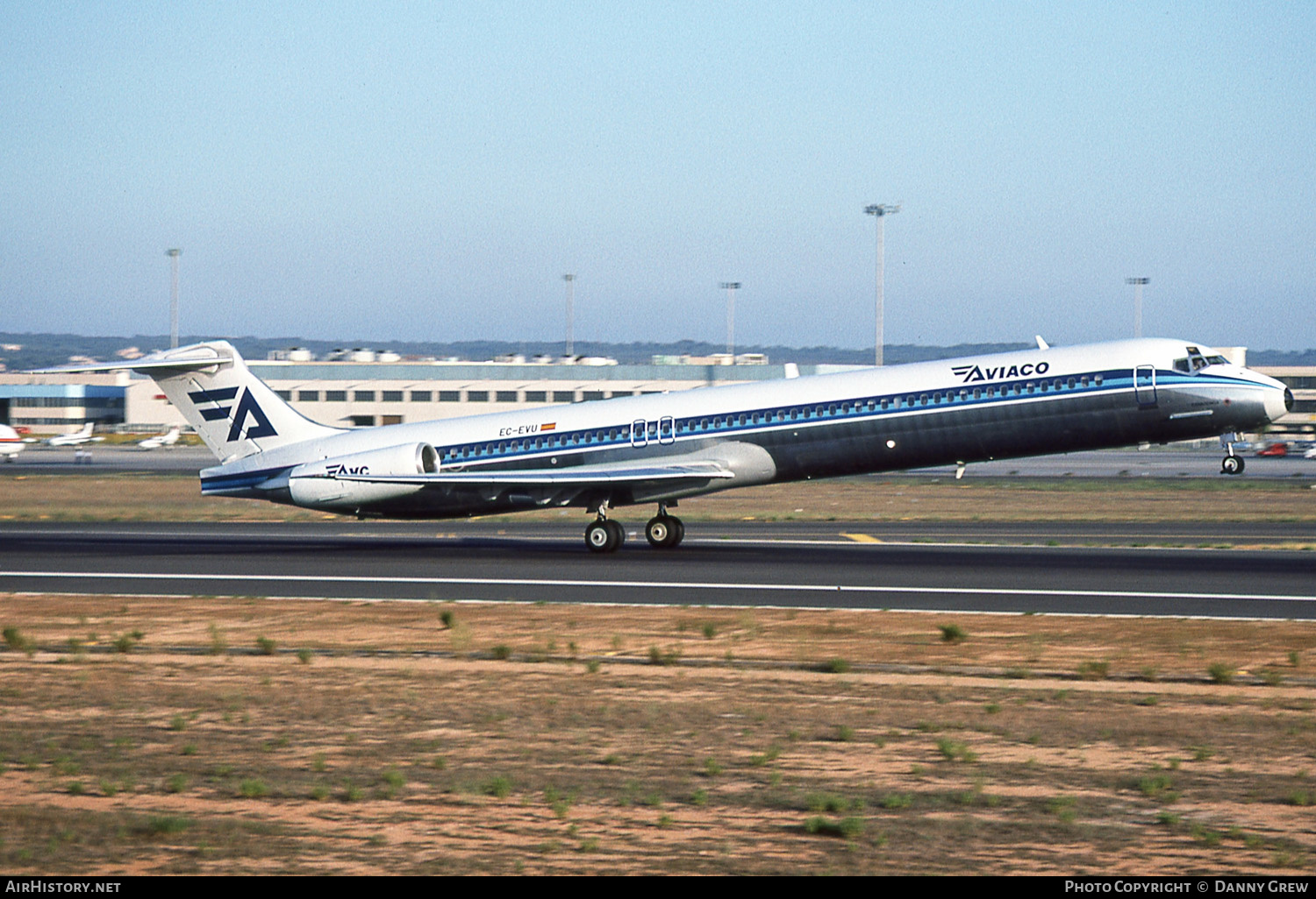 Aircraft Photo of EC-EVU | McDonnell Douglas MD-83 (DC-9-83) | Aviaco | AirHistory.net #133994