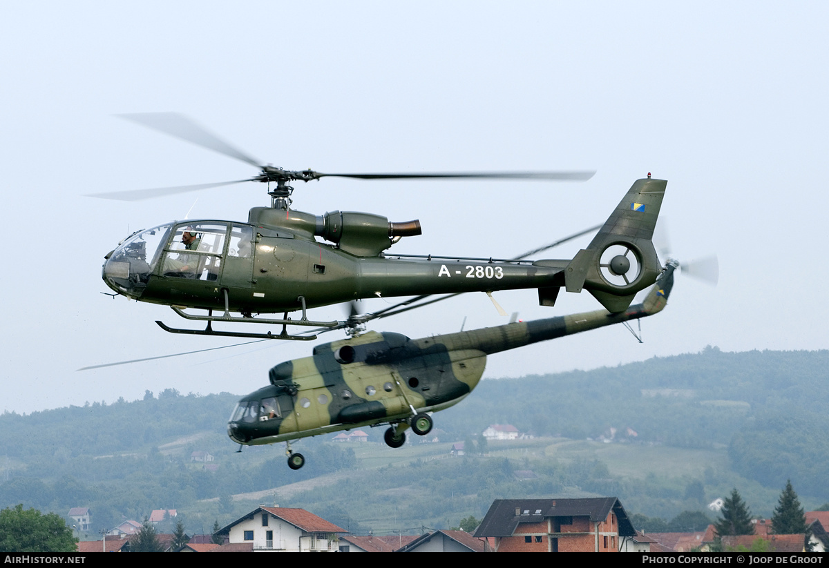 Aircraft Photo of A-2803 | Aerospatiale SA-342L Partizan | Bosnia and Herzegovina - Air Force | AirHistory.net #134002