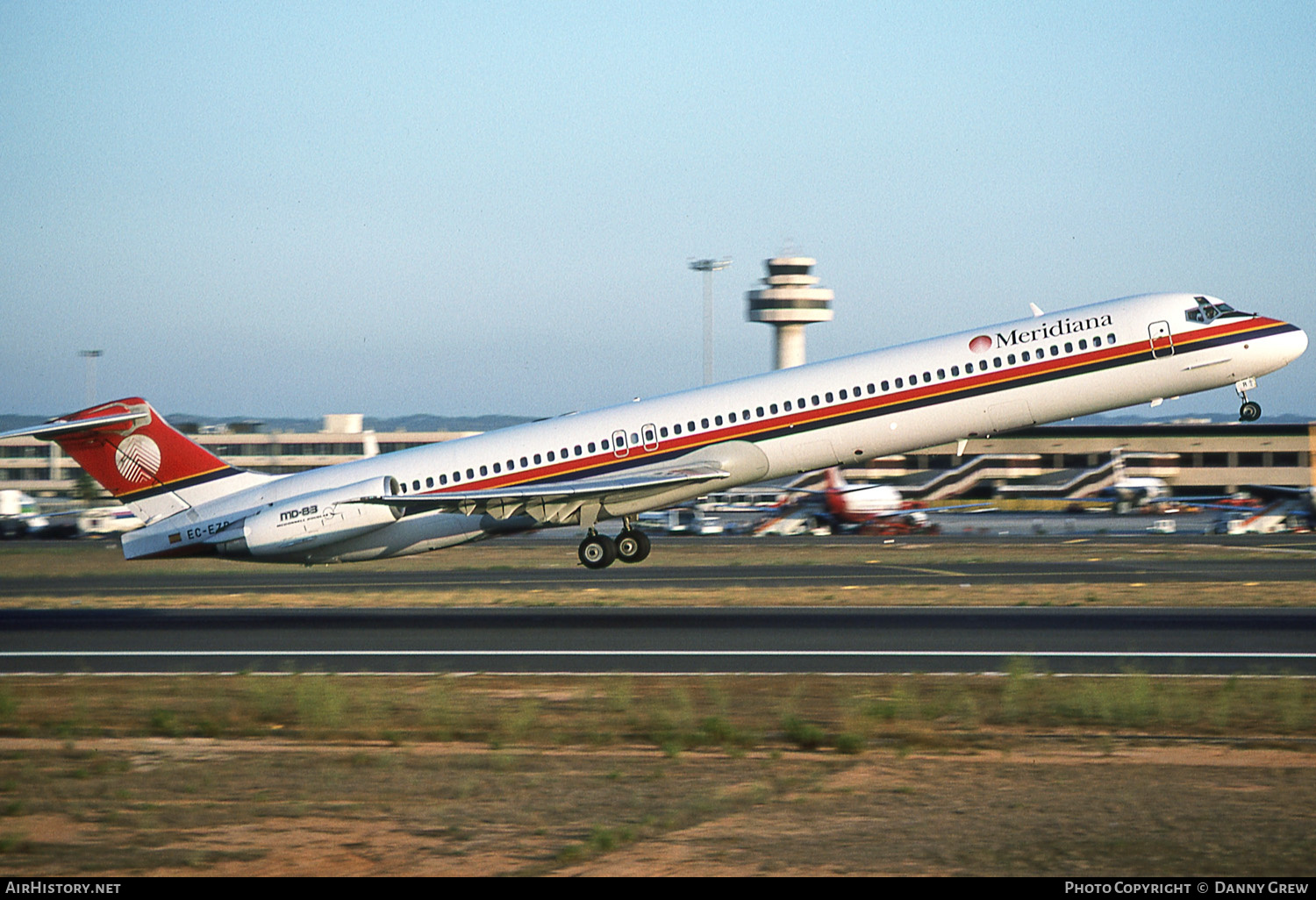 Aircraft Photo of EC-EZR | McDonnell Douglas MD-83 (DC-9-83) | Meridiana | AirHistory.net #134005