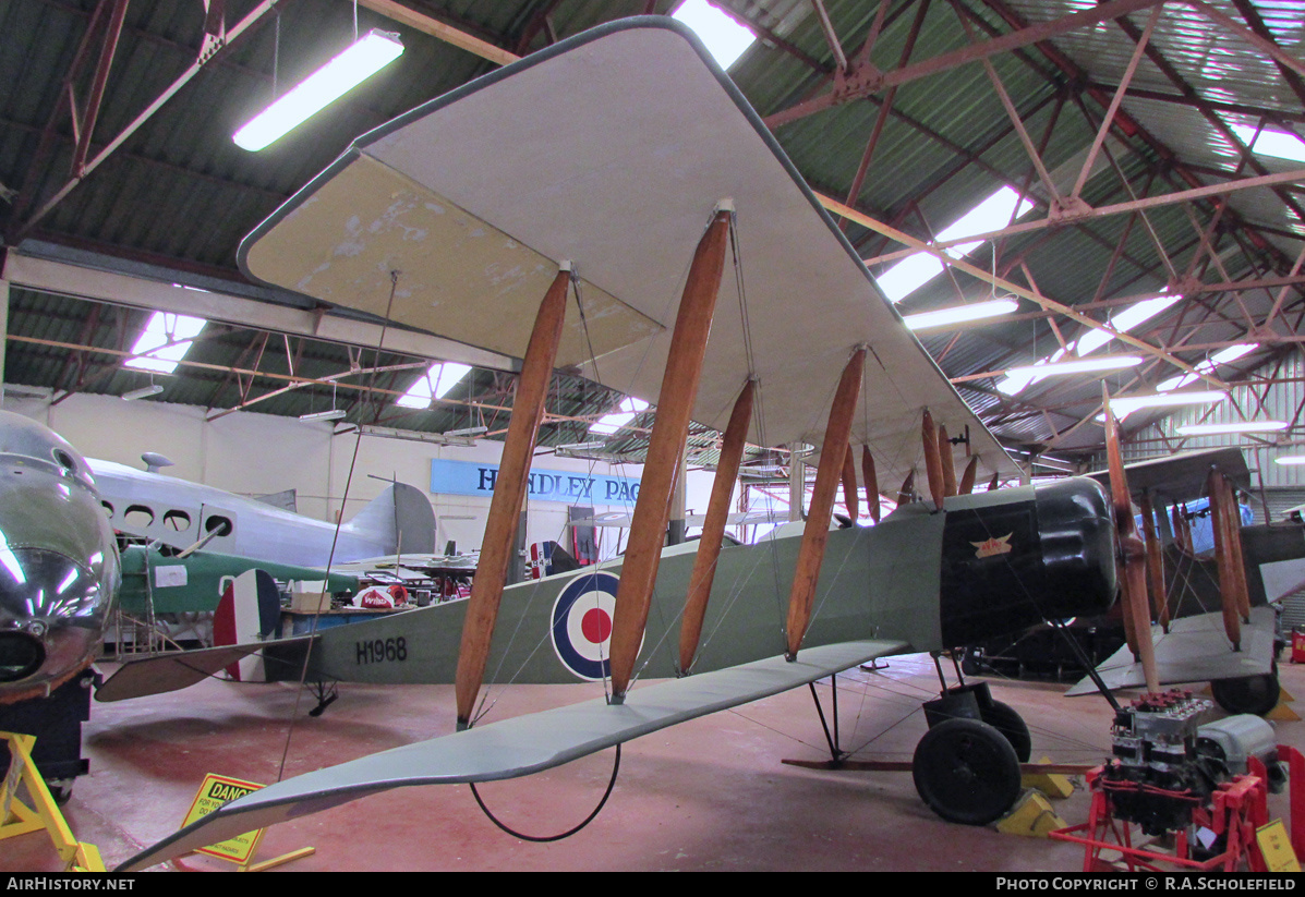 Aircraft Photo of H1968 | Avro 504K (replica) | UK - Air Force | AirHistory.net #134043