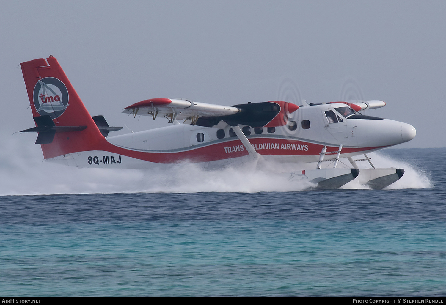 Aircraft Photo of 8Q-MAJ | De Havilland Canada DHC-6-300 Twin Otter | Trans Maldivian Airways - TMA | AirHistory.net #134049
