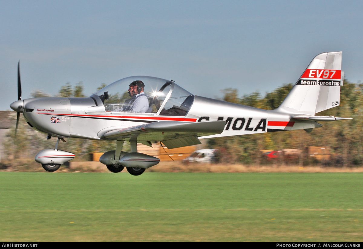 Aircraft Photo of G-MOLA | Cosmik EV-97 TeamEurostar UK | AirHistory.net #134058