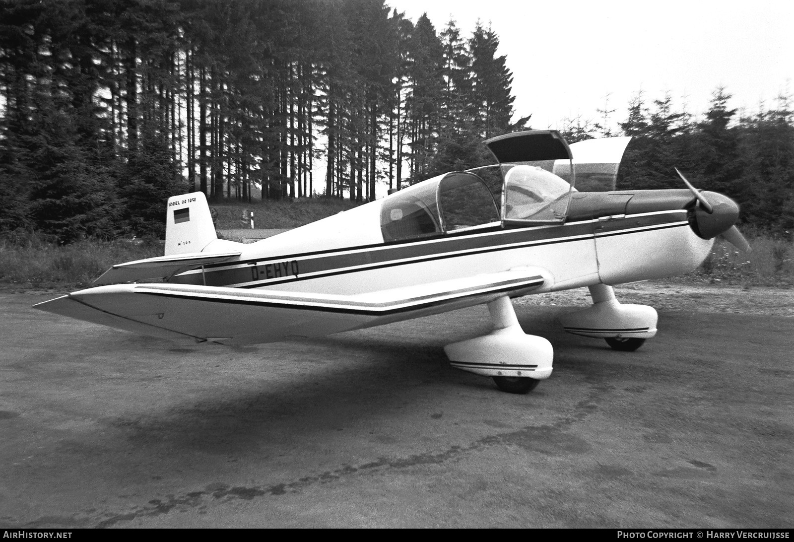 Aircraft Photo of D-EHYQ | Jodel DR-1050 Ambassadeur | AirHistory.net #134060