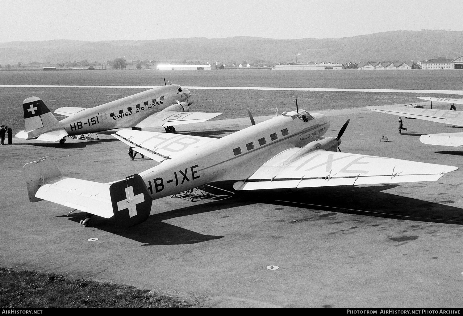 Aircraft Photo of HB-IXE | Junkers Ju 86B-1 | Swissair - Swiss Air Lines | AirHistory.net #134062