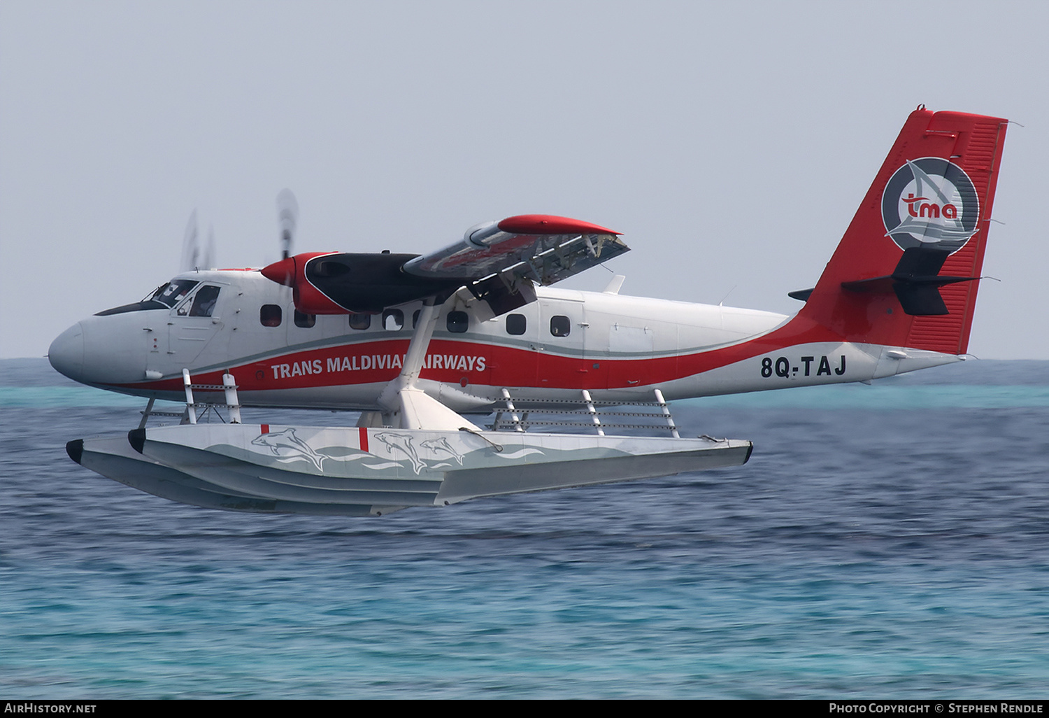 Aircraft Photo of 8Q-TAJ | De Havilland Canada DHC-6-300 Twin Otter | Trans Maldivian Airways - TMA | AirHistory.net #134064