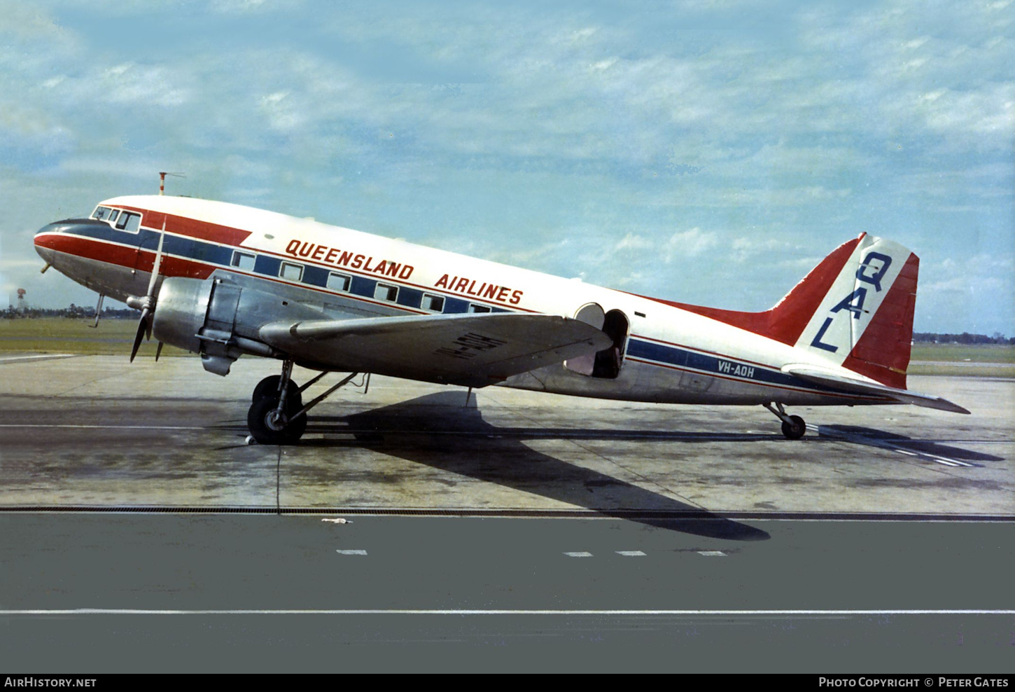 Aircraft Photo of VH-AOH | Douglas DC-3(C) | Queensland Airlines - QAL | AirHistory.net #134067