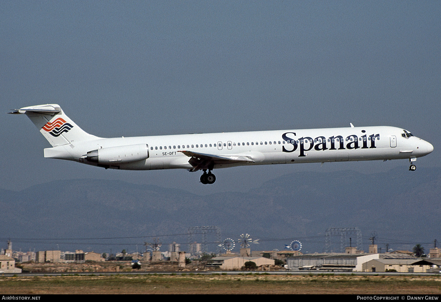 Aircraft Photo of SE-DFT | McDonnell Douglas MD-82 (DC-9-82) | Spanair | AirHistory.net #134068