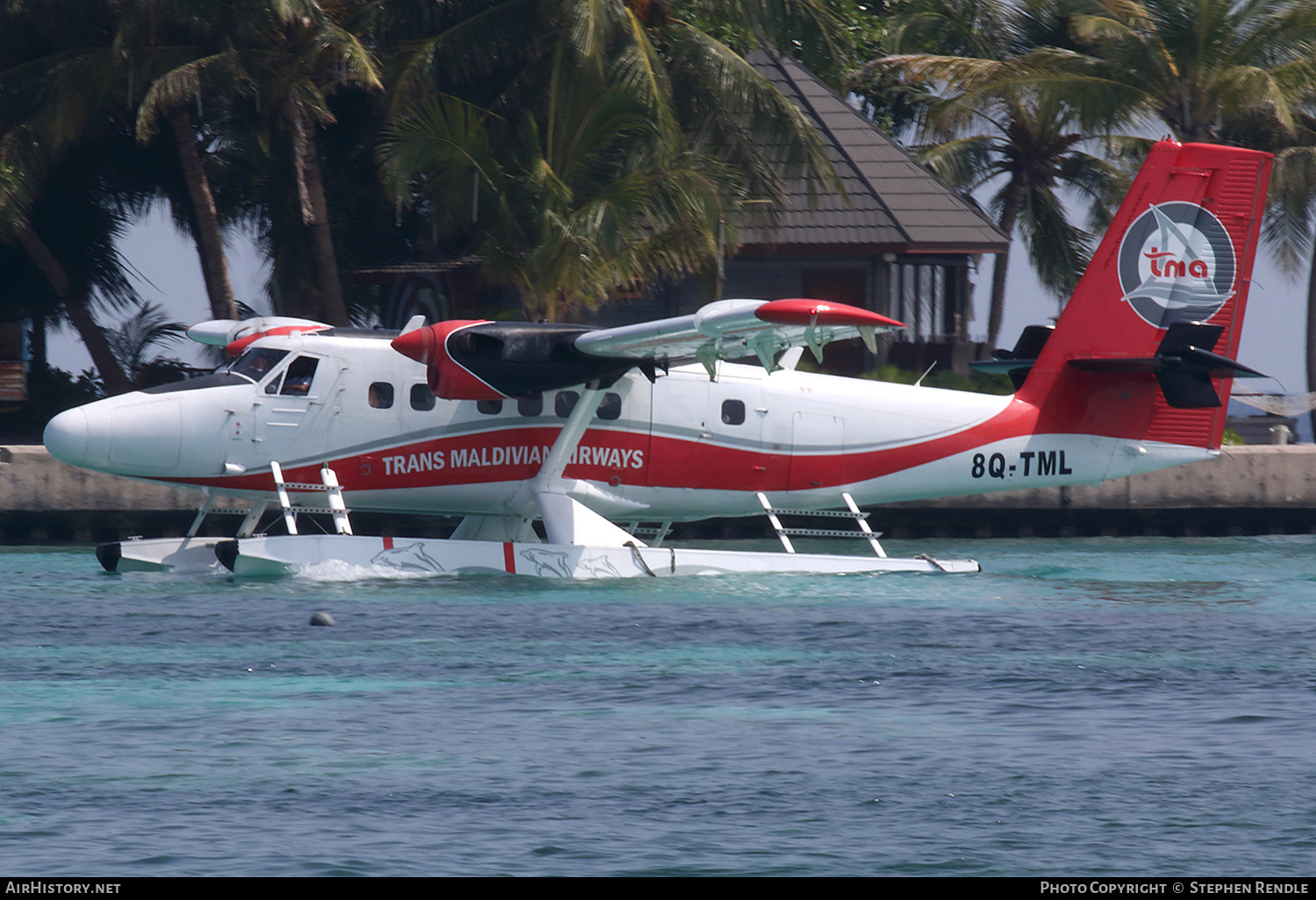 Aircraft Photo of 8Q-TML | De Havilland Canada DHC-6-300 Twin Otter | Trans Maldivian Airways - TMA | AirHistory.net #134073