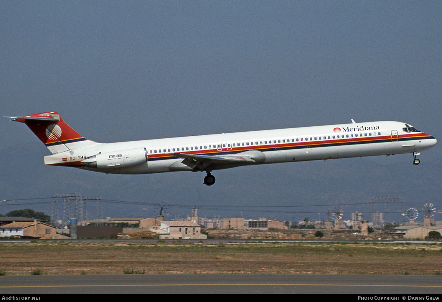 Aircraft Photo of EC-EMG | McDonnell Douglas MD-83 (DC-9-83) | Meridiana | AirHistory.net #134075