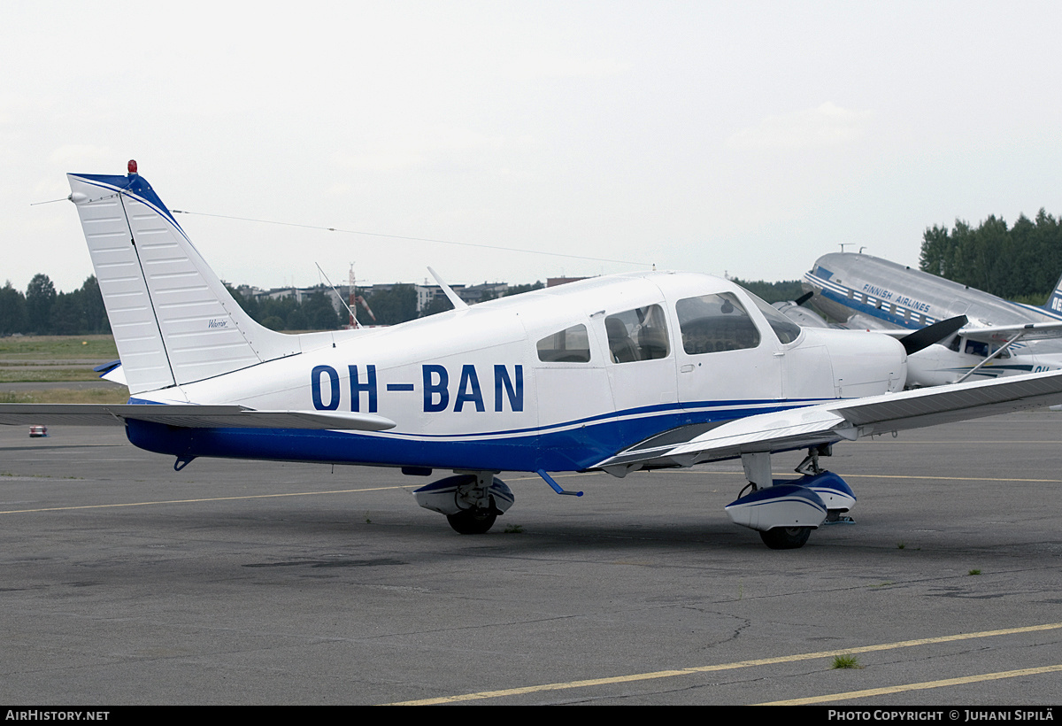 Aircraft Photo of OH-BAN | Piper PA-28-151 Cherokee Warrior | AirHistory.net #134085