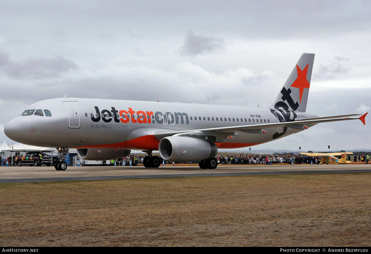 Aircraft Photo of VH-VQA | Airbus A320-232 | Jetstar Airways | AirHistory.net #134090