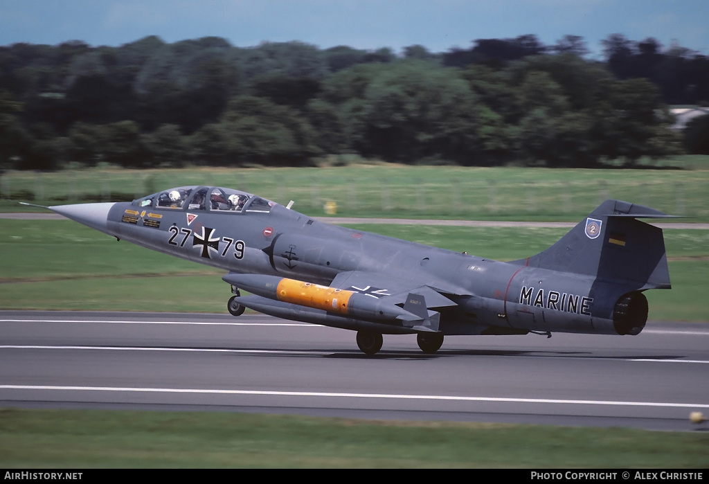 Aircraft Photo of 2779 | Lockheed TF-104G Starfighter | Germany - Navy | AirHistory.net #134092