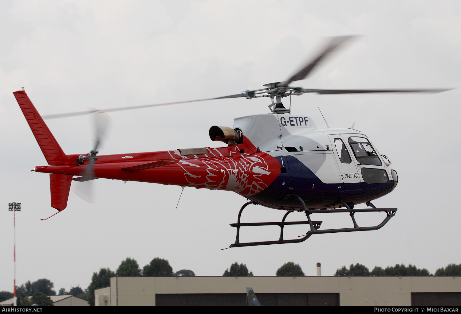 Aircraft Photo of G-ETPF | Airbus Helicopters H-125 | QinetiQ | AirHistory.net #134097