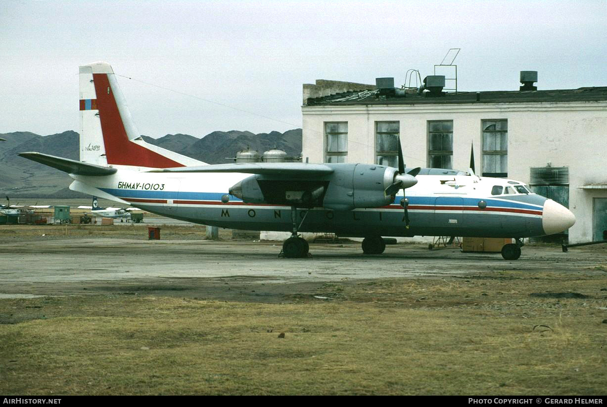 Aircraft Photo of BNMAU-10103 | Antonov An-24RV | MIAT Mongolian Airlines | AirHistory.net #134104