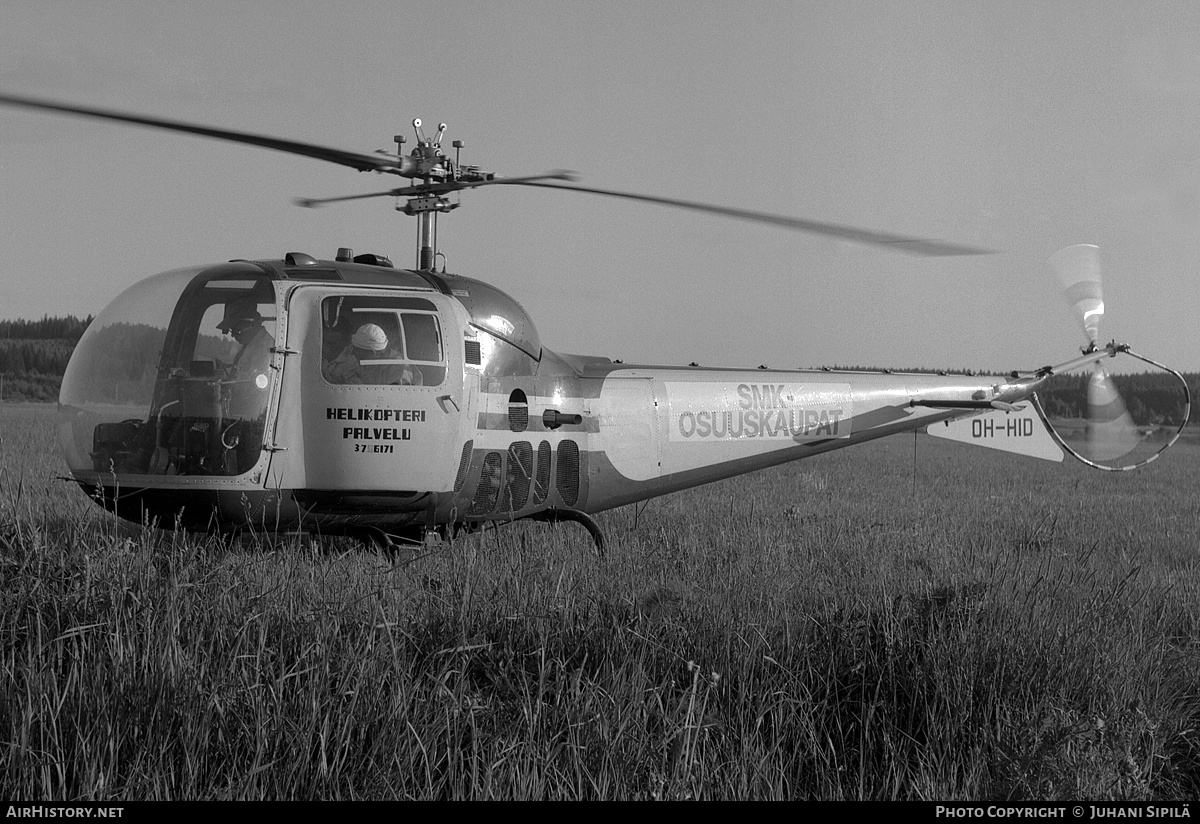 Aircraft Photo of OH-HID | Agusta AB-47J-2 Ranger | Helikopteripalvelu | AirHistory.net #134116
