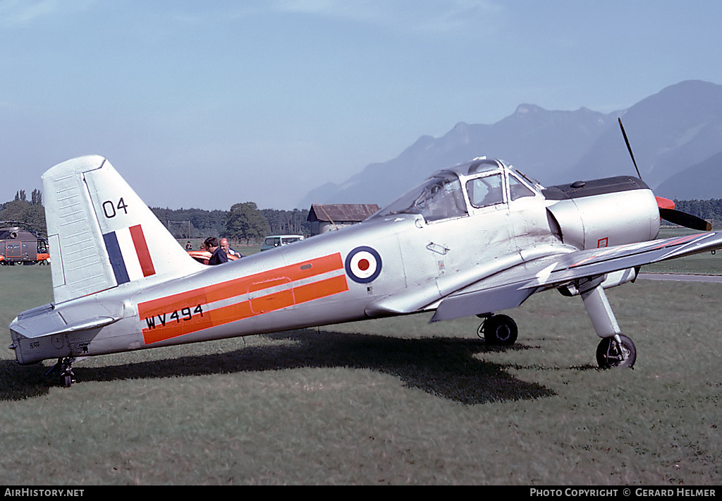 Aircraft Photo of G-BGSB / WV494 | Percival P.56 Provost T1 | UK - Air Force | AirHistory.net #134123