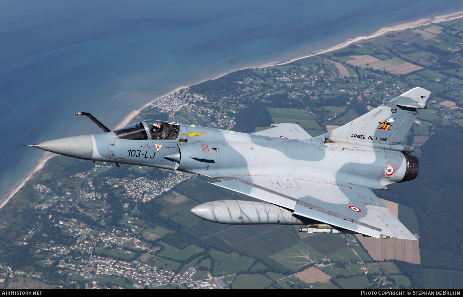 Aircraft Photo of 105 | Dassault Mirage 2000C | France - Air Force | AirHistory.net #134137