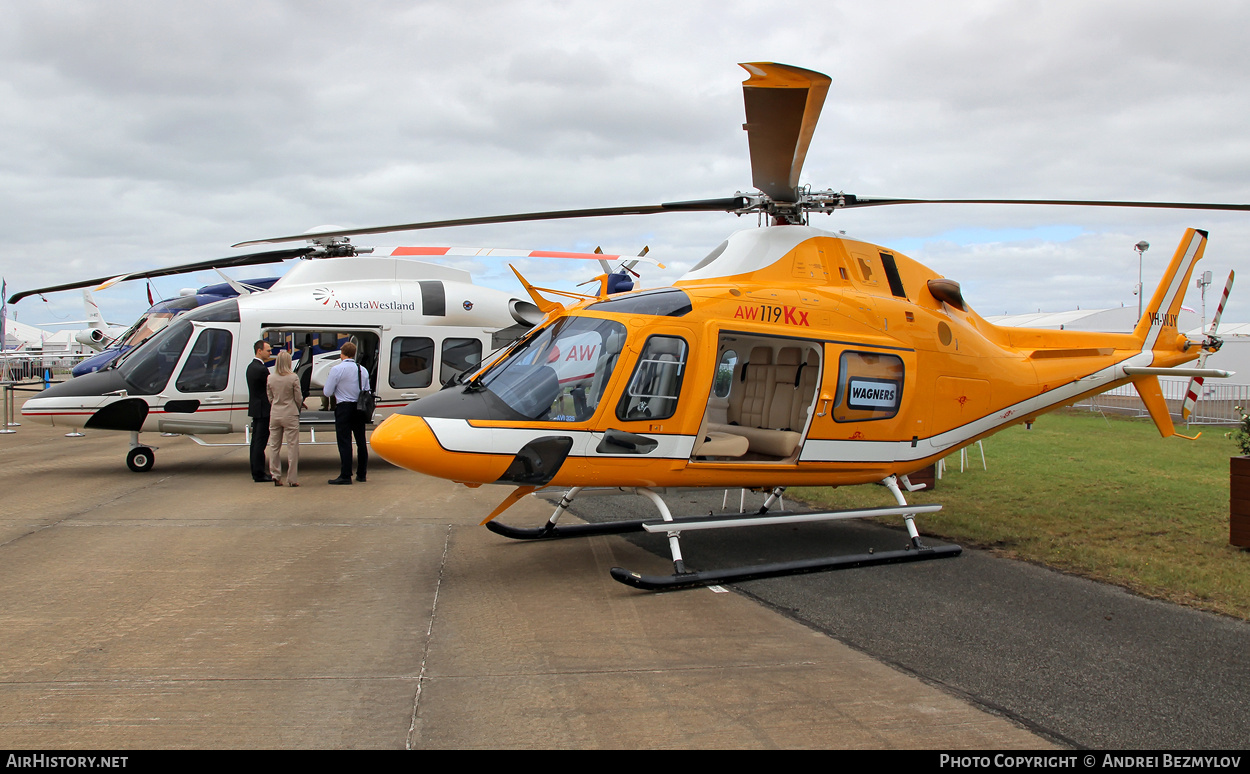 Aircraft Photo of VH-WJY | AgustaWestland AW-119 MkII Koala (AW-119 Ke) | Wagners Aviation | AirHistory.net #134148