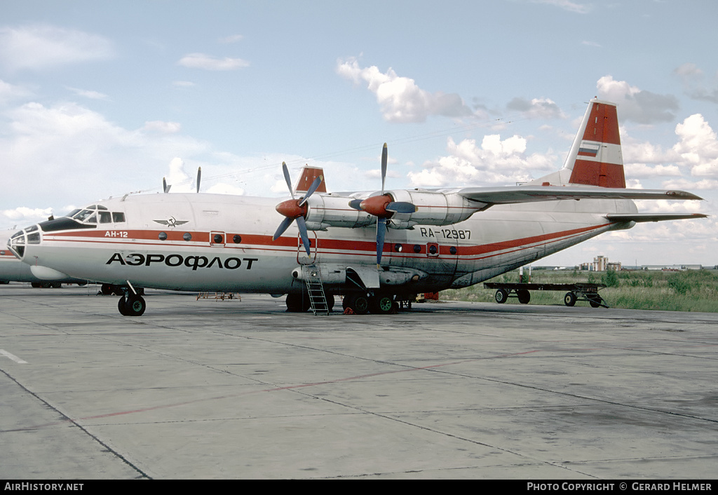 Aircraft Photo of RA-12987 | Antonov An-12B | Aeroflot | AirHistory.net #134182