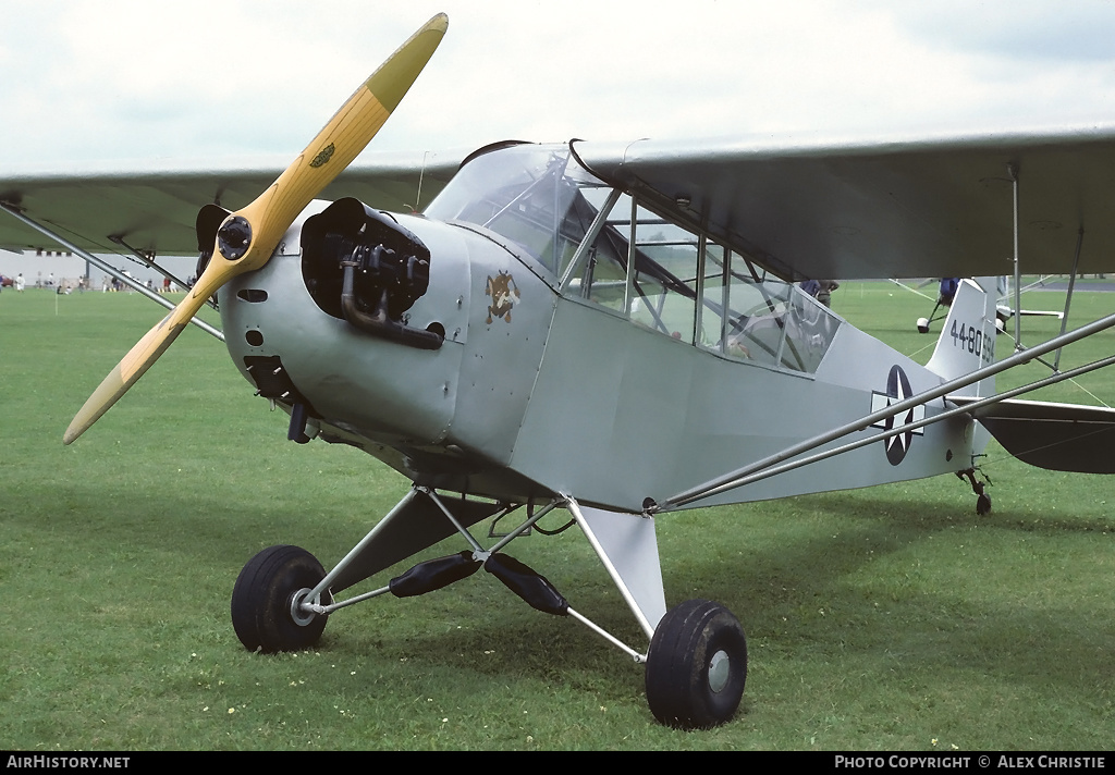 Aircraft Photo of G-BEDJ / 44-80594 | Piper J-3C-65 Cub | USA - Air Force | AirHistory.net #134194