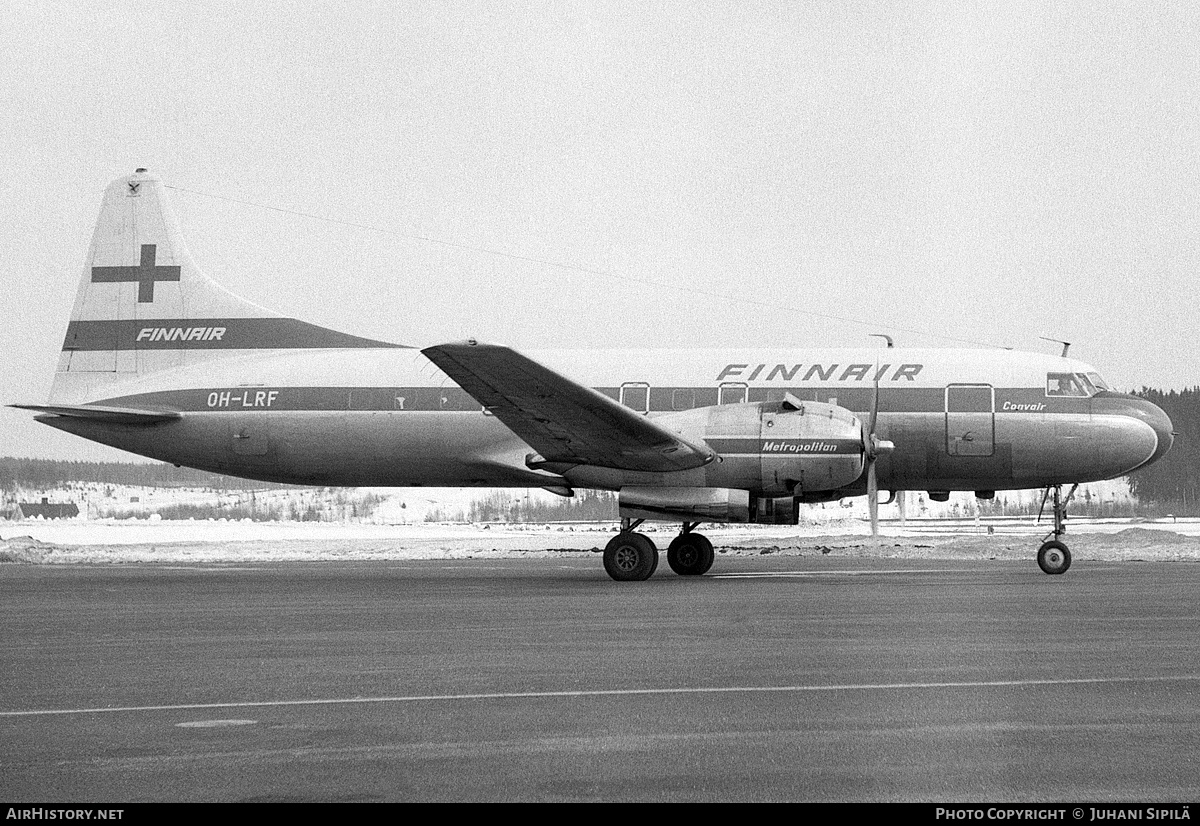 Aircraft Photo of OH-LRF | Convair 440-61 Metropolitan | Finnair | AirHistory.net #134199