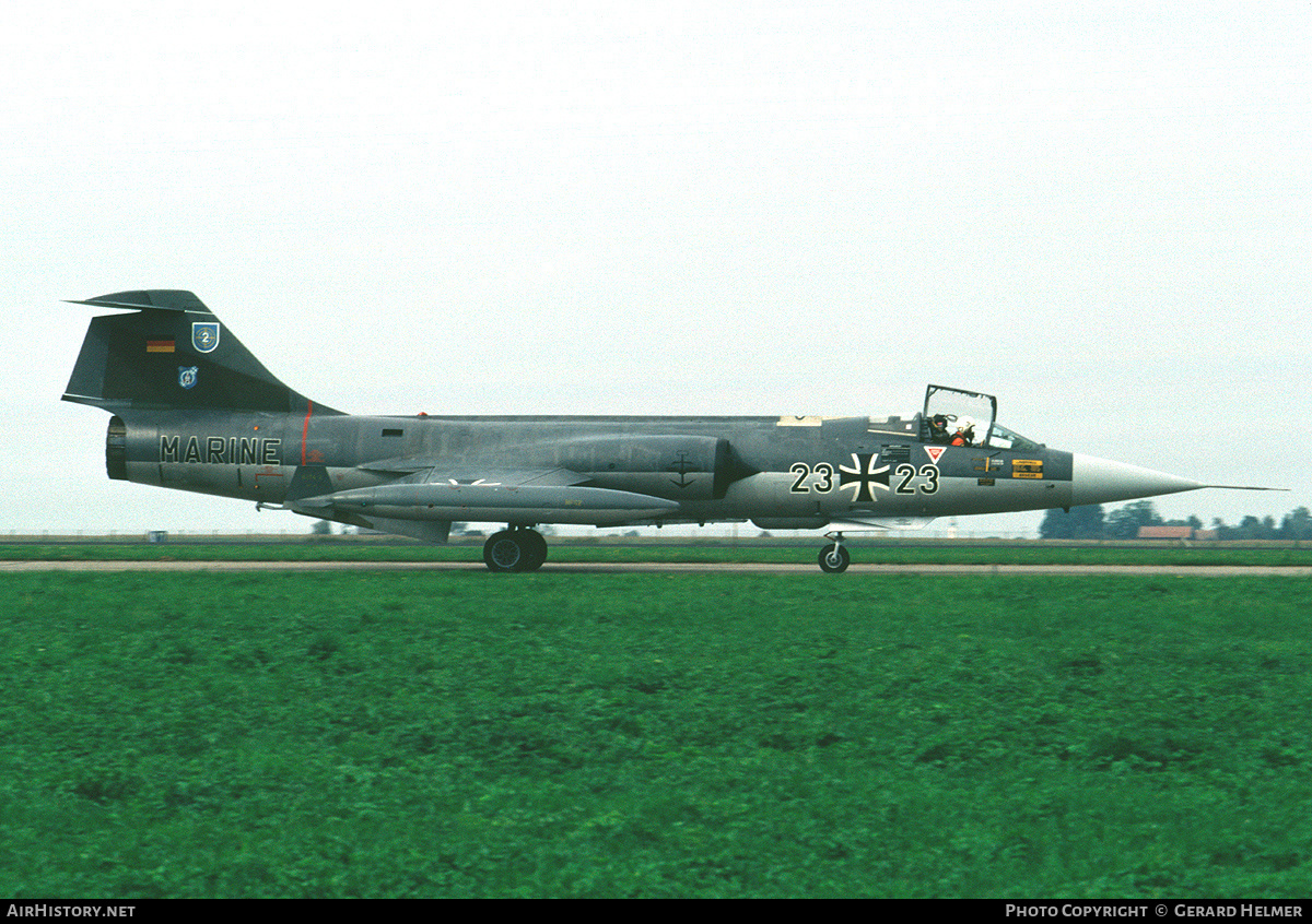Aircraft Photo of 2323 | Lockheed RF-104G Starfighter | Germany - Navy | AirHistory.net #134205